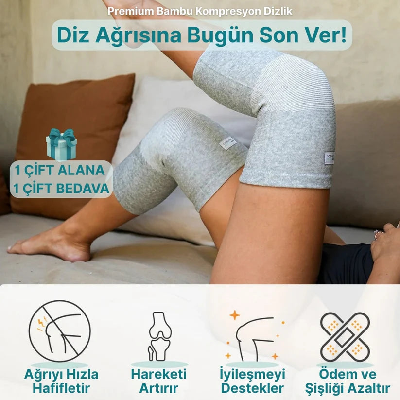 Medinical™ - Premium Bambu Kompresyon Dizlik